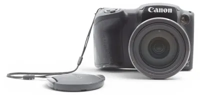 Produktbild von Canon PowerShot SX400 IS, 16 MP, 4608 x 3456 Pixel, CCD, 30x, HD, Schwarz, Rot