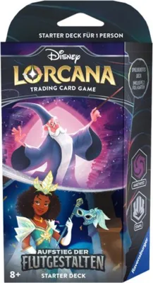 Produktbild von Disney Lorcana: Aufstieg der Flutgestalten - Starter Deck Amethyst und Stahl (Deutsch)