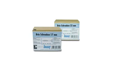 Produktbild von Knauf Brio-Schrauben 17 mm 500 Stück