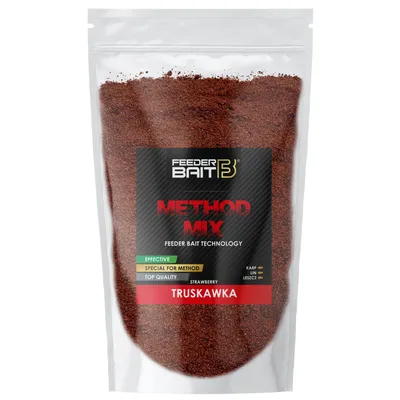 Obrázok produktu pre Feeder Bait Methodmix Strawberry 800g Jahoda