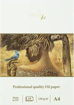 Produktbild von SMLT Papierblock Ölmalerei A4 professionell 230g10 Blatt