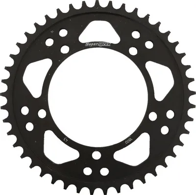 Produktbild von Stahl-Kettenrad Supersprox 530 - 45Z (schwarz) RFE-1800:45-BLK|ID 120,0 LK 140,0 5-Loch/5-Loch