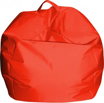 Produktbild von Eleganter Sitzsack, orange Farbe, Maße 65 x 50 x 65 cm