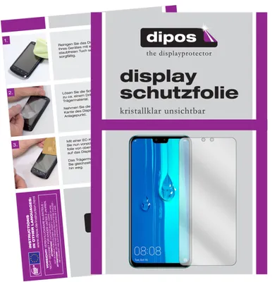 Produktbild von 6x Schutzfolie für Huawei Y9 (2019) klar Displayschutzfolie Folie Display Schutz