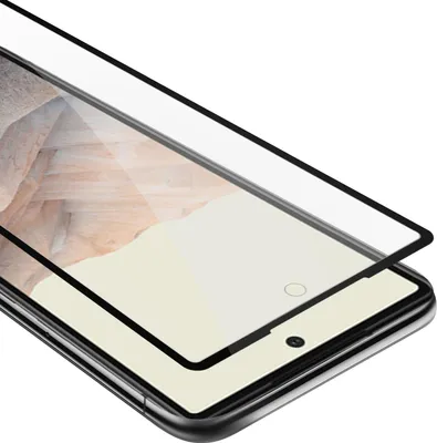 Immagine prodotto di Cadorabo pellicola blindata per Google PIXEL 6 pellicola protettiva in nero schermo intero vetro temperato di protezione del display