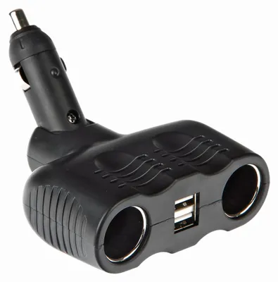 Image de Duo-4, double prise de courant avec USB- 12/24V