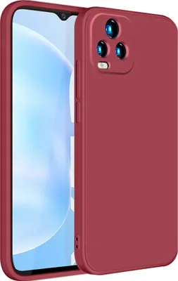 Produktbild von VIVO S7 Hülle, LaimTop Slim Liquid Silikon Gel Gummi Schutzhülle für VIVO S7 Rot