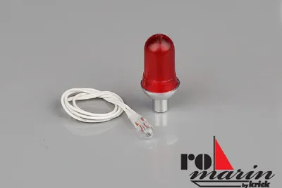 Imagen del producto de Krick, bombilla de luz roja en miniatura, 6 V