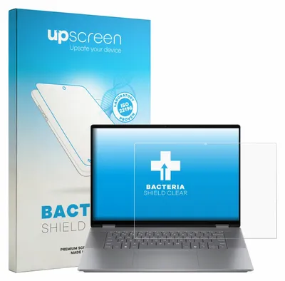 Produktbild von upscreen Schutzfolie für HP OmniBook X Flip NGAI 16-ar Displayschutz Displayschutzfolie Folie Klar antibakteriell