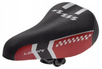 Produktbild von Leoshi Kinder Fahrradsitz für BMX MTB Schwarz-Rot
