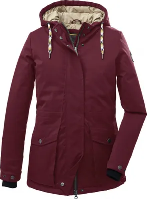 Produktbild von G.I.G.A Dx - Damen Casual Funktionsjacke mit Kapuze (37670), Größe:38, Farbe:deep red (00405)