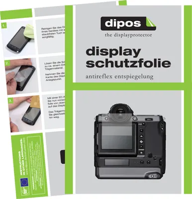 Produktbild von 2x Schutzfolie für Fujifilm GFX100 matt Displayschutzfolie Folie Display Schutz dipos