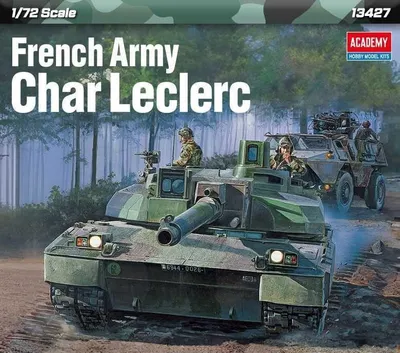 Image de Kit maquette tank 13427 - Armée française Char Leclerc (1:72)