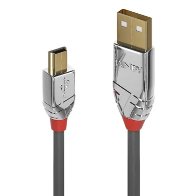 Obrázek produktu pro Lindy CROMO - USB kabel - USB (M) zu Mini-USB, typ B (M)