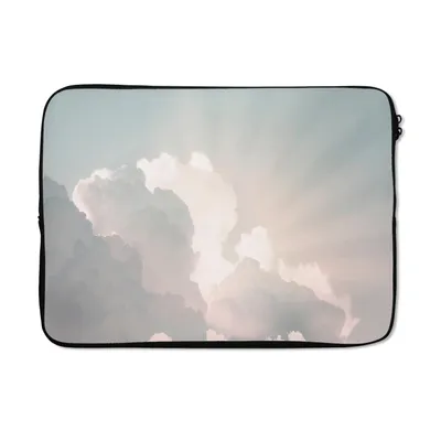 Produktbild von MuchoWow® Laptop Hülle 13 Zoll Himmel - Wolken - Sonne - Natur Laptoptasche - Laptophülle - Sleeve - Rundumschutz