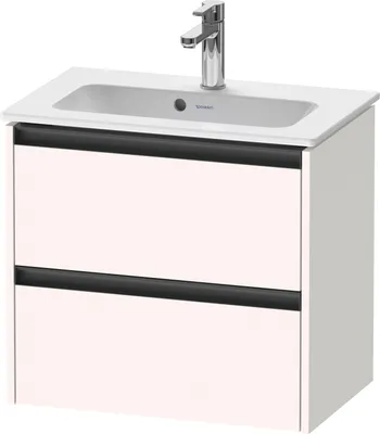 Produktbild von Duravit Ketho.2 Wastafelonderkast 61x39x54,9 cm Supermat Wit