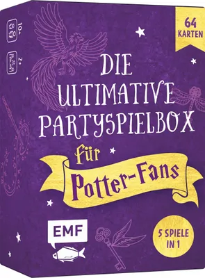 Produktbild von Kartenspiel: Die ultimative Partyspielbox für Harry Potter-Fans