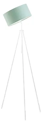 Zdjęcie produktu dla Lampa stojąca podłogowa przegubowa regulowana trójnóg z abażurem walec DECO
