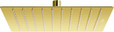 Produktbild von Mexen Slim Kopfbrause 25 x 25 cm, Gold - 79125-50