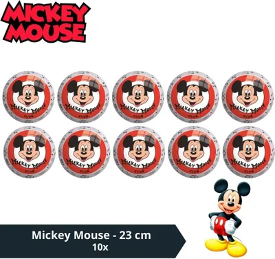 Immagine prodotto di Palla - Confezione valore - Topolino - 23 cm - 10 pezzi