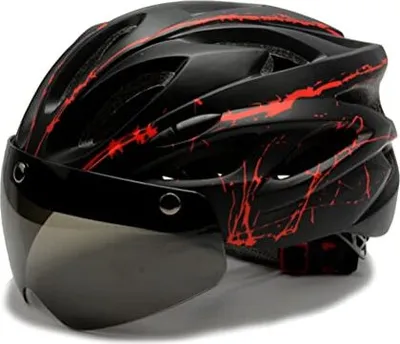 Produktbild von Fahrradhelm Visor Leichte magnetische Brille Unisex Größe Verstellbarer Mountainbike Männer Frauen