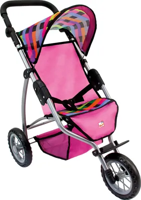 Produktbild von Bino Jogger Puppenwagen 3 Räde ab 3 Jahren, 82912