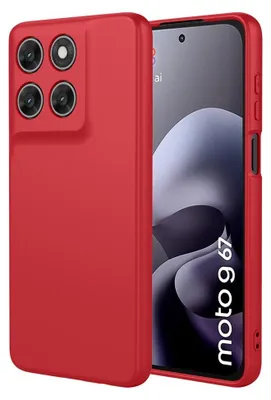Produktbild von Motorola Moto G67 / G77 Hülle - Coverup Colour TPU Back Cover - Rot