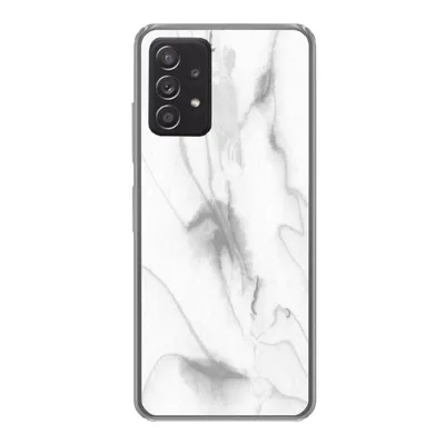 Produktbild von MuchoWow® Handyhülle Schutzhülle Hülle für Samsung Galaxy A53 5G Marmor - Grau - Weiß - Abstrakt - Marmoroptik Silikon Softcase Handy Hülle - Schutzabdeckung