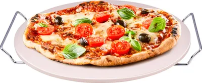 Produktbild von BBQ Collection Backofenstein - Pizza, Brot, Toast, etc. backen - Köstlich Knusprig - ⌀ 33 cm