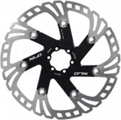 Produktbild von XLC BR-113 Bremsscheibe, Ø 220/1,8 mm, 6-Loch, 226 g, schwarz/silber