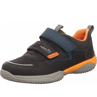 Obrázok produktu pre Nízke chlapčenské topánky Superfit storm v sivej farbe, veľkosť 35
