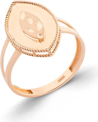 Produktbild von Golders Damen Siegelring aus 585 Rotgold, Goldring für Damen