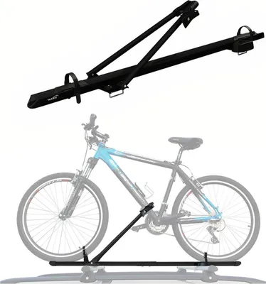 Zdjęcie produktu dla Uchwyt rowerowy Uchwyt rowerowy na dach do 17 kg Aluminium Czarny Uchwyt rowerowy