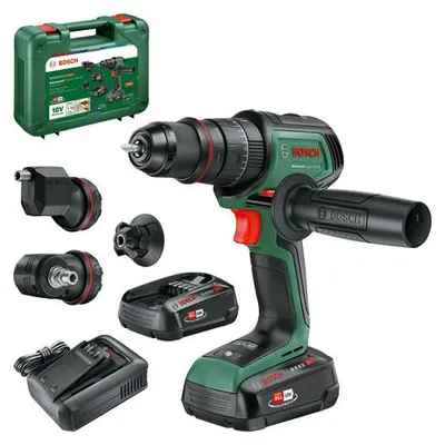 Produktbild von Akku-Schlagbohrmaschine AdvancedImpact 18V-80 QuickSnap, 2x Akku 2.5Ah, Aufsätze