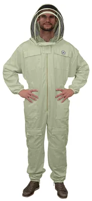 Imkeranzug Polykatoen mit Schleier, 4XL, olivgrün