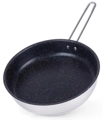 Obrázek produktu pro Pánev na smažení – 26 cm – nerezová ocel – vhodná pro plynové a indukční sporáky