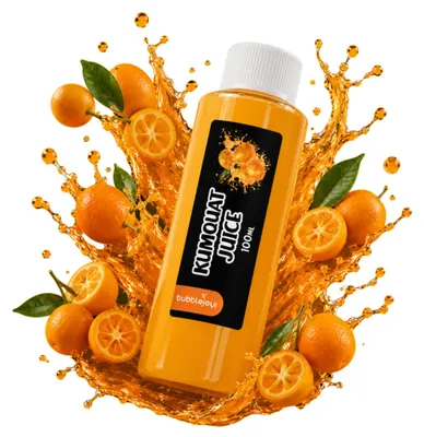 Produktbild von BubbleJoy Sirup Kumquat 100 ml Fruchtsirup für Bubble Tea