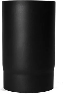 Produktbild von Famanu Rauchrohr 15 cm Durchmesser 130 mm - Schwarz