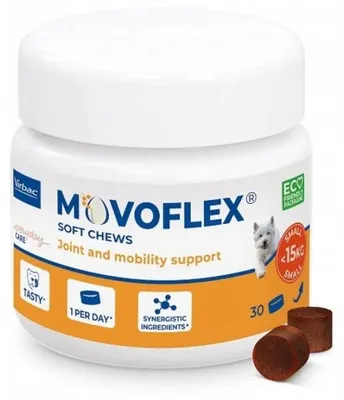 Produktbild von Hundeergänzungsmittel VIRBAC MOVOFLEX S Kroketten, 30 Stück
