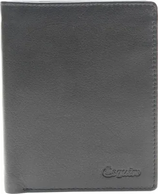 Produktbild von Esquire Leder Geldbörse RFID Wallet High Black schwarz