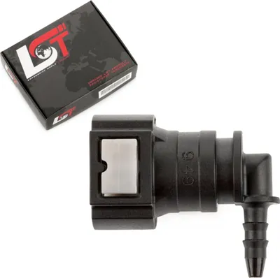 Produktbild von Schnellverschluss Kraftstoffleitung Schlauchkupplung L-Stück schmal 9,49 * 4 mm