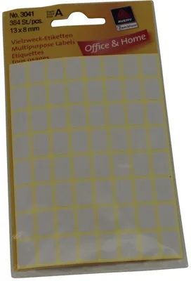 Immagine prodotto di Etichette multiuso Avery 384 pezzi 13x8 mm bianco