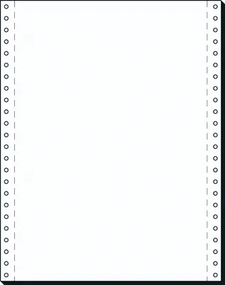 Produktbild von Soennecken Computerpapier 5925 60g 240mmx12Zoll blanko 2.000 Bl./Pack.