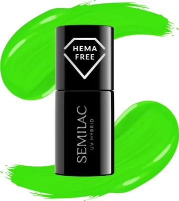 Zdjęcie produktu dla Semilac 447 Loco Lime UV Gel Polish - długotrwały i łatwy w aplikacji
