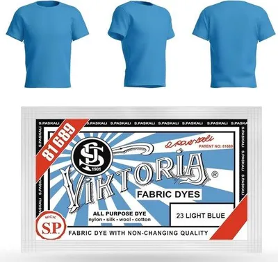 Immagine prodotto di Colori per tessuti per abbigliamento, lavabili in lavatrice, 59 colori