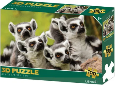 Obrázek produktu pro Puzzle 3D - Lemuři