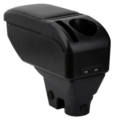 Image de Solidchoice - Organisateur de rangement pour accoudoir, compatible avec Citroën C3 (2016-2024)