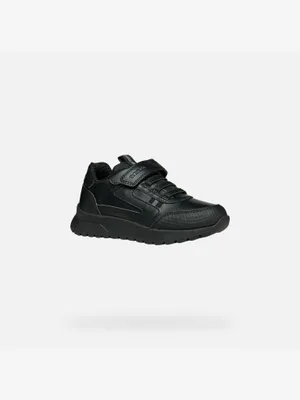 Produktbild von Geox Schwarze Jungen-Sneaker von Briezee 28
