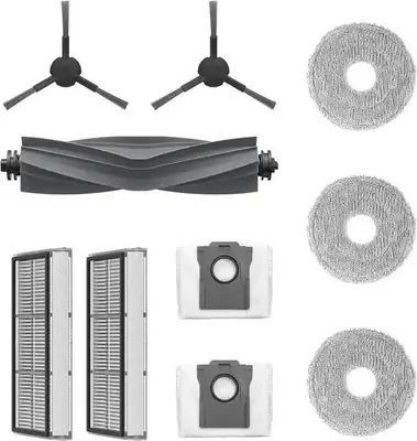 Produktbild von Zubehör-Set für Saugroboter MOVA E30 Ultra mit HEPA-Filter, Seitenbürsten & Mittelwelle