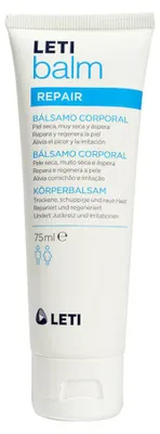 Produktbild von LETI Body Balm Feuchtigkeitsspendende Kö rperpflege fü r sehr trockene oder raue Haut 75ml Creme